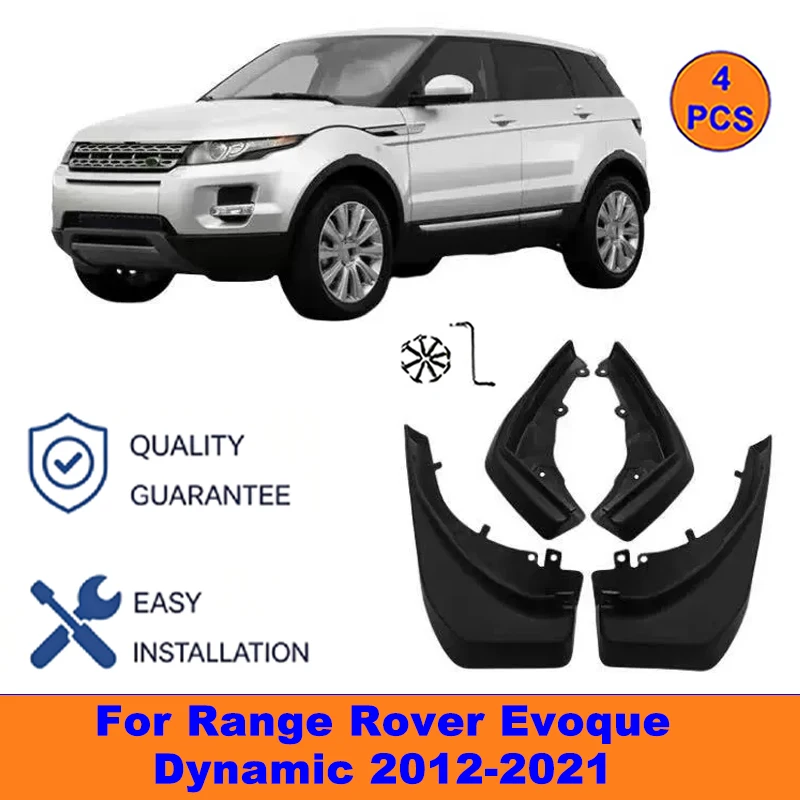 4Pcs Mud Flaps For Range Rover Evoque Dynamic 2012-2021- Splash Guards Front&Rear Wheel Fender Mudguards Car Exterior Protection
4Pcs Mud Flaps For Range Rover Evoque Dynamic 2012-2021- Splash Guards Front&Rear Wheel Fender Mudguards Car Exterior Protection