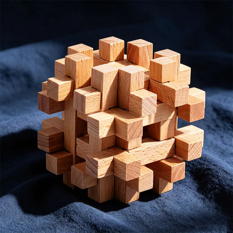 LuBan Lock ShuangShiZI Long Wooden Interlocking Puzzle Cubes Hight Difficulty Disentanglement Brain Teasers Toys For Kids Adults
LuBan Lock ShuangShiZI Long Wooden Interlocking Puzzle Cubes Hight Difficulty Disentanglement Brain Teasers Toys For Kids Adults