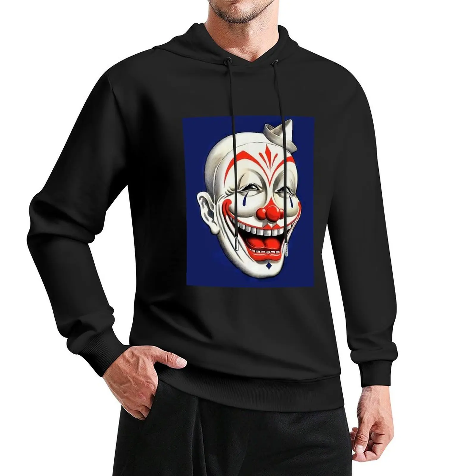 Винтажный пуловер с капюшоном Creepy Clown, зимняя одежда, рубашка с капюшоном, новые толстовки и кофты
Винтажный пуловер с капюшоном Creepy Clown, зимняя одежда, рубашка с капюшоном, новые толстовки и кофты