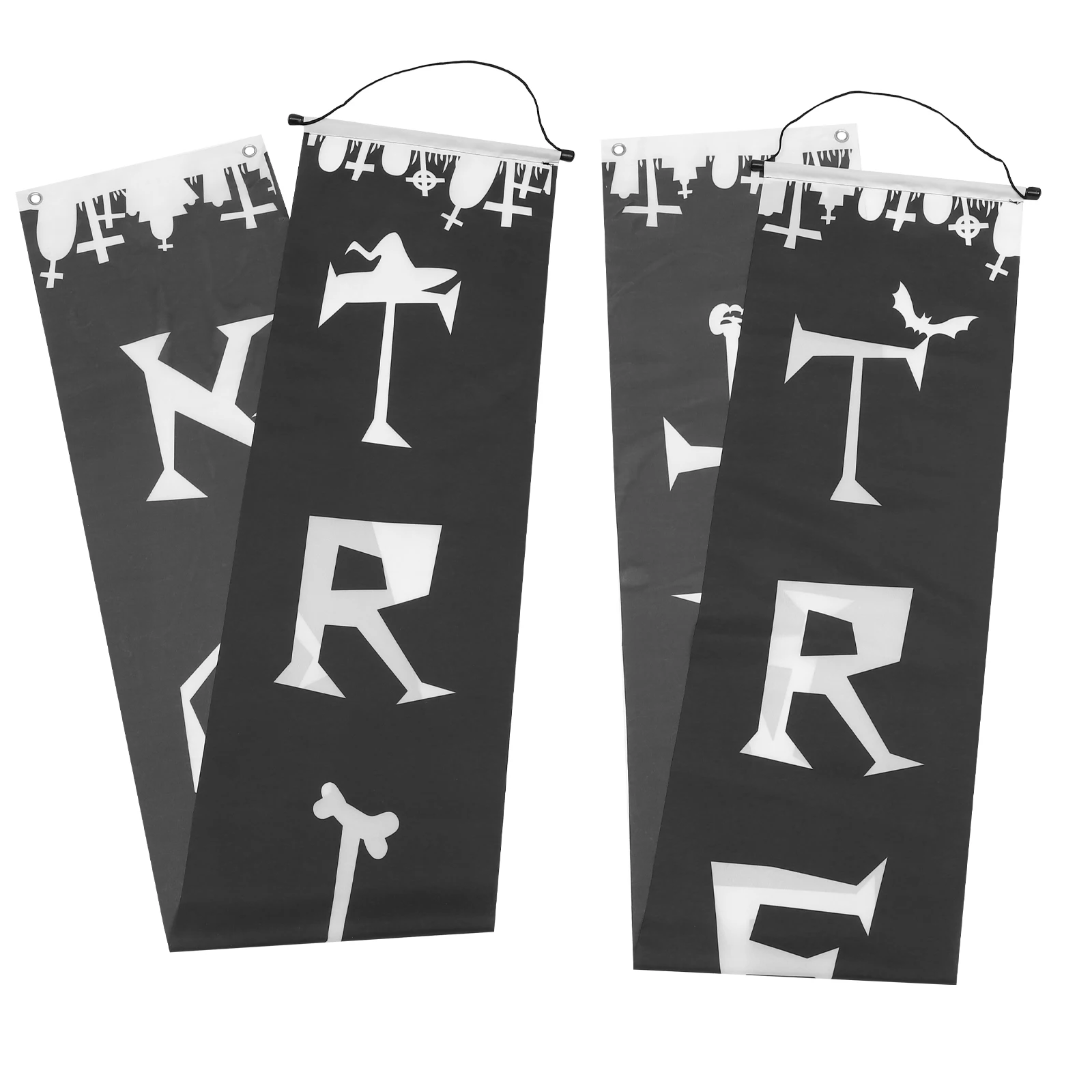 1 Pair Halloween Door Couplets Decorative Hanging Banners Party Pumpkin Curtain Polyester Welcome Sign Festival
1 Pair Halloween Door Couplets Decorative Hanging Banners Party Pumpkin Curtain Polyester Welcome Sign Festival