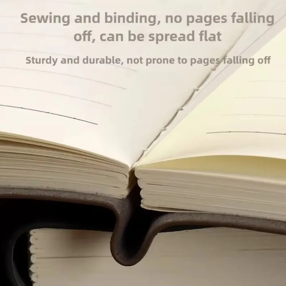 Thicken PU Leather Notebook 200 Pages Bead Closure Business Notepad with Golden-Tone Tassel Meeting Notebook Office Stationery
Thicken PU Leather Notebook 200 Pages Bead Closure Business Notepad with Golden-Tone Tassel Meeting Notebook Office Stationery