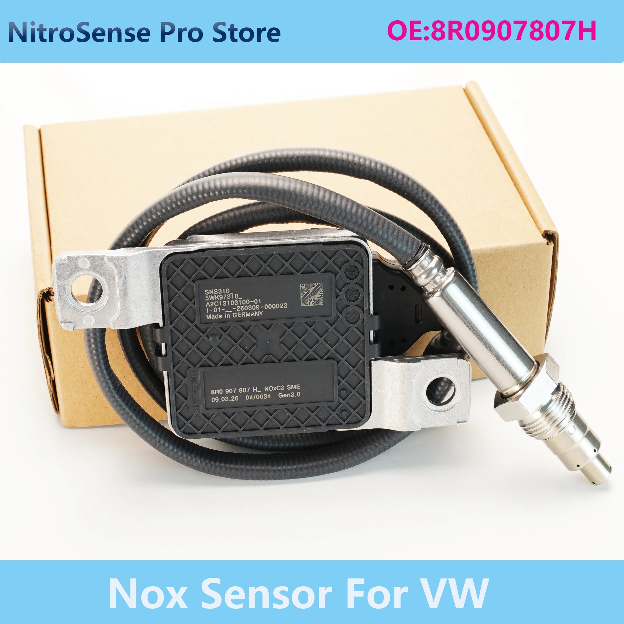For Audi Q7 Nitrogen Oxide Nox Sensor 8R0907807H 5WK97310 Nox Sensor
For Audi Q7 Nitrogen Oxide Nox Sensor 8R0907807H 5WK97310 Nox Sensor