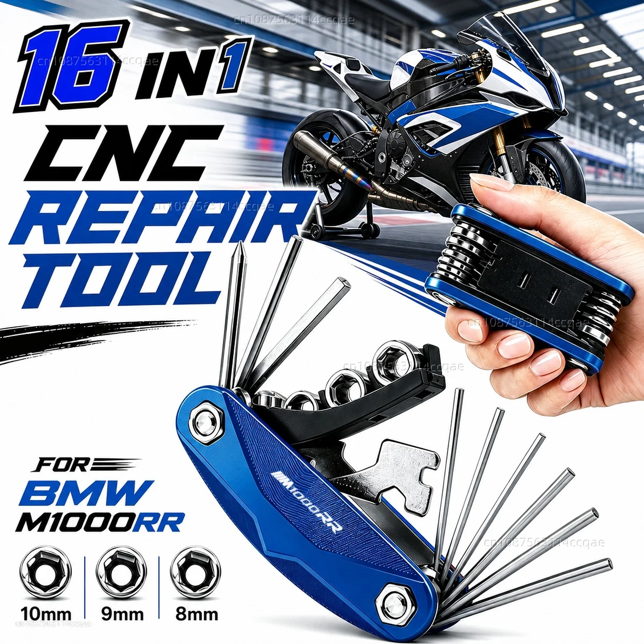 FOR BMW M1000RR 2021-2026 Motorcycle Tool Repair Kit Multifunctional Screwdriver Wrench Hex Key Set Portable Bike Maintenance
FOR BMW M1000RR 2021-2026 Motorcycle Tool Repair Kit Multifunctional Screwdriver Wrench Hex Key Set Portable Bike Maintenance