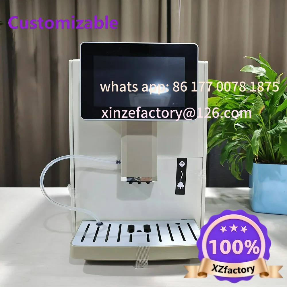 Customizable Professional Fully Automatic Commercial Touch Screen Espresso Machine
Customizable Professional Fully Automatic Commercial Touch Screen Espresso Machine