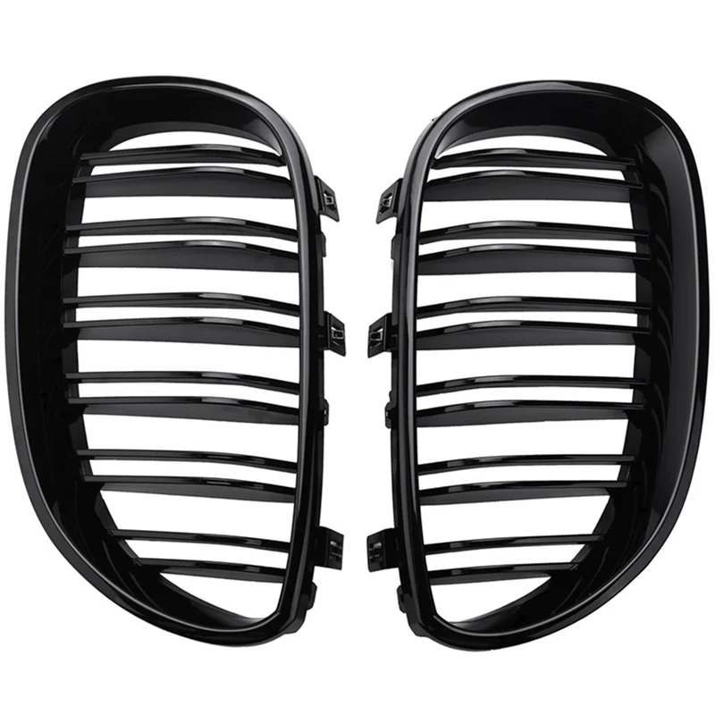 2PCS Kidney Grilles Racing Grille Car Styling Car Accessories For BMW 5 Series E60 E61 M5 2003-2010 (Bright)
2PCS Kidney Grilles Racing Grille Car Styling Car Accessories For BMW 5 Series E60 E61 M5 2003-2010 (Bright)