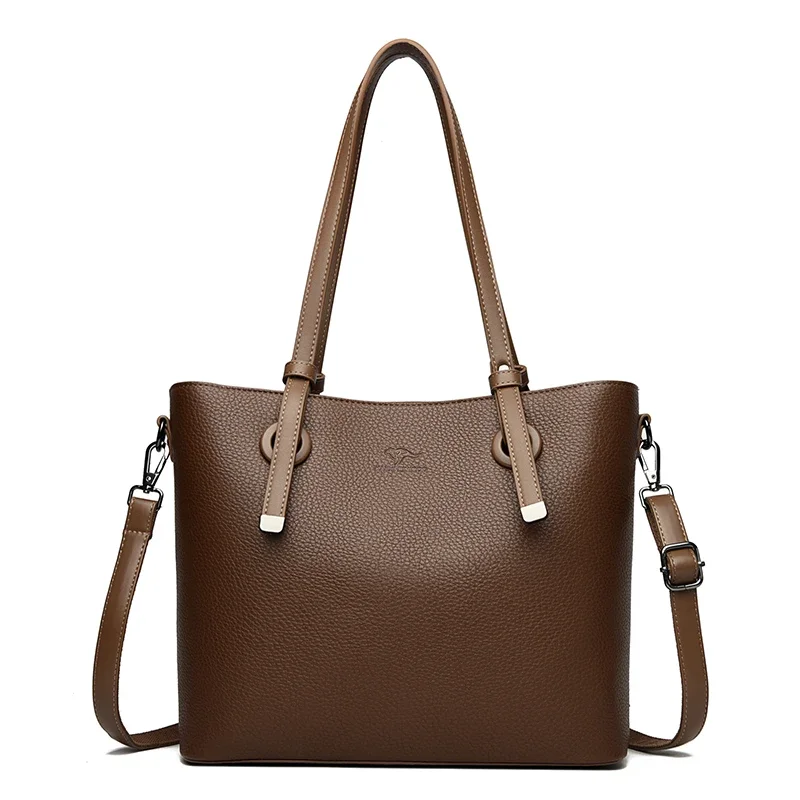 Genuine Brand Luxury Leather Shoulder Bag For Women Fashion Ladies Casual Tote Bag Female Purse Handbag Commuter Solid Color Sac
Genuine Brand Luxury Leather Shoulder Bag For Women Fashion Ladies Casual Tote Bag Female Purse Handbag Commuter Solid Color Sac