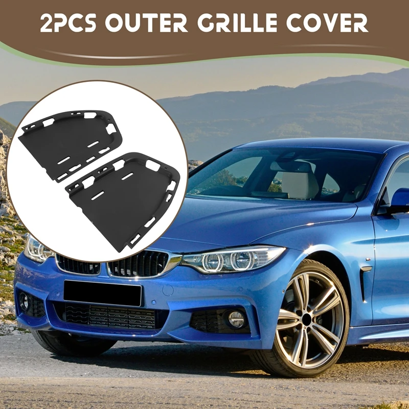 Комплект решетки для автомобильного бампера BWM 4 Series 428i 430i, передняя левая и правая Наружная решетка 51118054549 51118054550
Комплект решетки для автомобильного бампера BWM 4 Series 428i 430i, передняя левая и правая Наружная решетка 51118054549 51118054550
