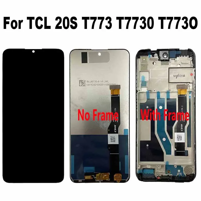 Для TCL 20S T773 T773O T7730 ЖК-дисплей, дигитайзер сенсорного экрана в сборе, запасные части
Для TCL 20S T773 T773O T7730 ЖК-дисплей, дигитайзер сенсорного экрана в сборе, запасные части