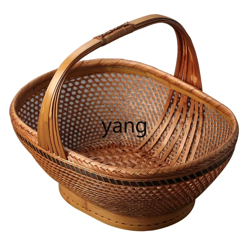 LHH bamboo woven basket, fruit bamboo woven basket retro tea set storage box
LHH bamboo woven basket, fruit bamboo woven basket retro tea set storage box