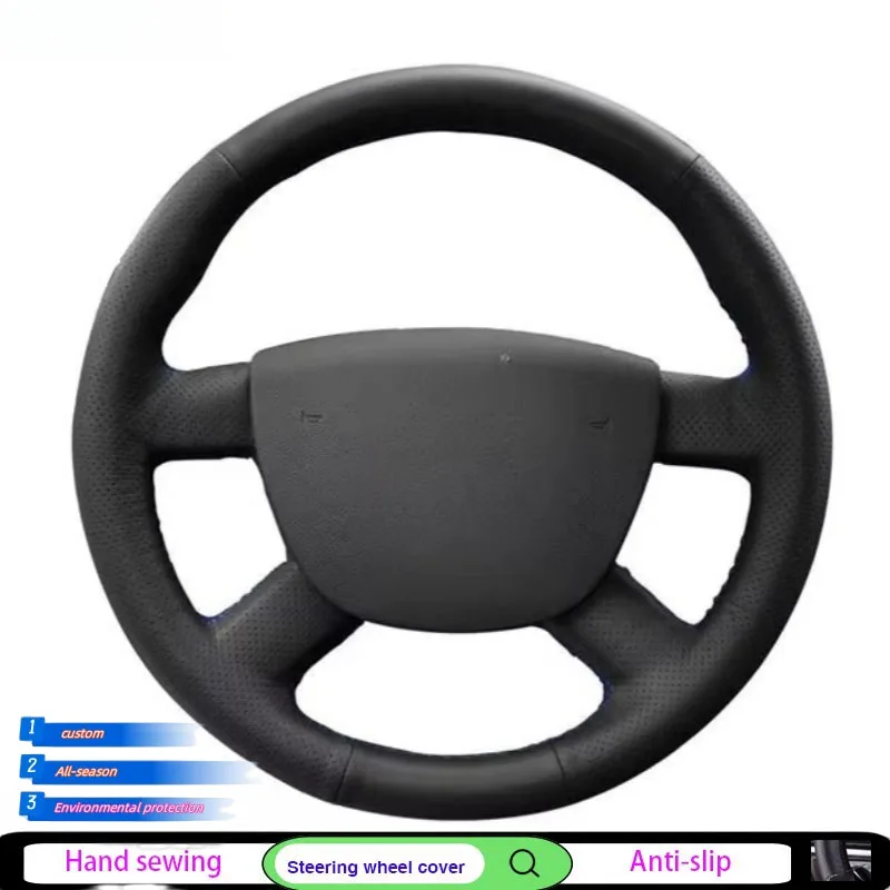 Hand Stitch Black Microfiber Leather Car Steering Wheel Cover For Ford Kuga 2008-2011 Focus 2 2005-2011 C-MAX 2007-2010 Transit
Hand Stitch Black Microfiber Leather Car Steering Wheel Cover For Ford Kuga 2008-2011 Focus 2 2005-2011 C-MAX 2007-2010 Transit