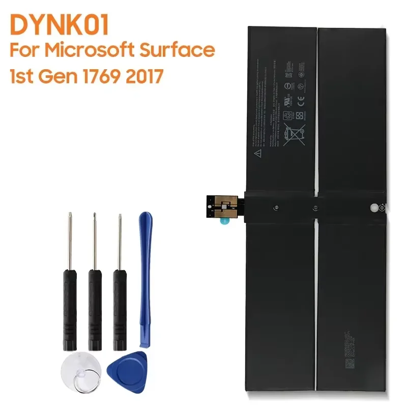 Сменный аккумулятор DYNK01 для Microsoft Surface 1-го поколения 1769 2017 2019 G3HTA036H 5970 мАч
Сменный аккумулятор DYNK01 для Microsoft Surface 1-го поколения 1769 2017 2019 G3HTA036H 5970 мАч
