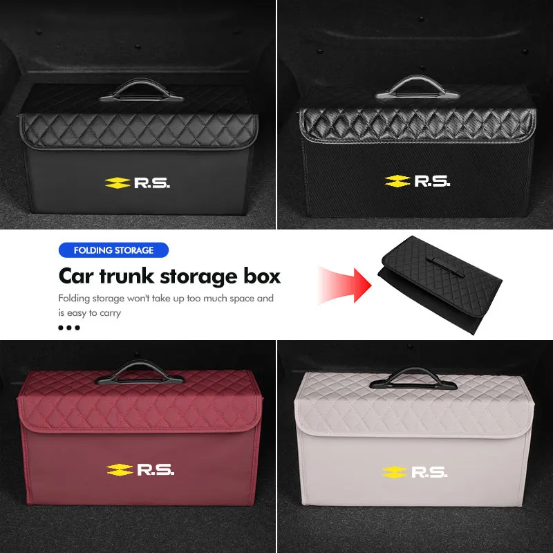 Car Trunk Seat Rear Leather Storage Pouch Organizer Bag For Renault RS Clio Logan Megane Koleos Sandero Safrane
Car Trunk Seat Rear Leather Storage Pouch Organizer Bag For Renault RS Clio Logan Megane Koleos Sandero Safrane