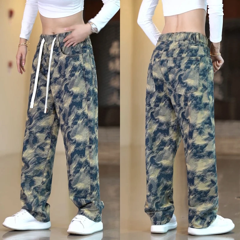 Trendy Casual Embroidered Denim Jeans Men's Elastic Waist Straight Leg Long Pants Autumn Winter Personalized Haome Wear
Trendy Casual Embroidered Denim Jeans Men's Elastic Waist Straight Leg Long Pants Autumn Winter Personalized Haome Wear