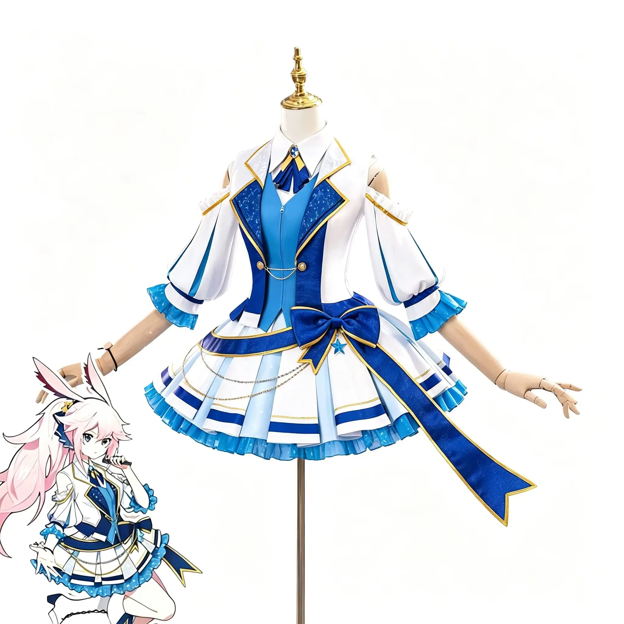 Honkai Impact 3rd Yae Sakura Valkyrie Idol Cosplay Full Set, Women Game Character Role Play Outfit with Complete Accessories
Honkai Impact 3rd Yae Sakura Valkyrie Idol Cosplay Full Set, Women Game Character Role Play Outfit with Complete Accessories