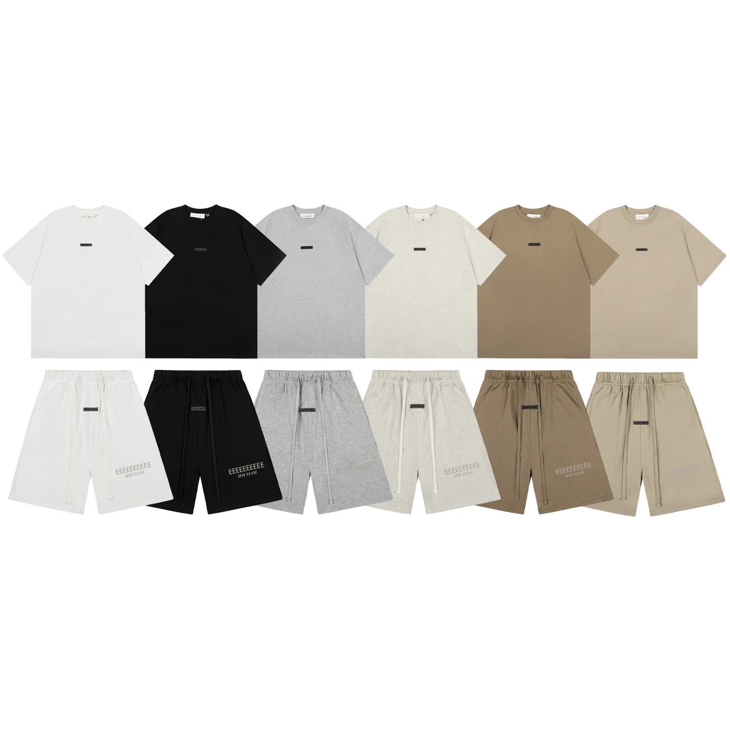 2Sp Classic High-Quality Men's T-Shirt Set - Designed with Luxurious Textured Metallic Letters on Cotton - Couple's T-Shirt and Shorts
2Sp Classic High-Quality Men's T-Shirt Set - Designed with Luxurious Textured Metallic Letters on Cotton - Couple's T-Shirt and Shorts