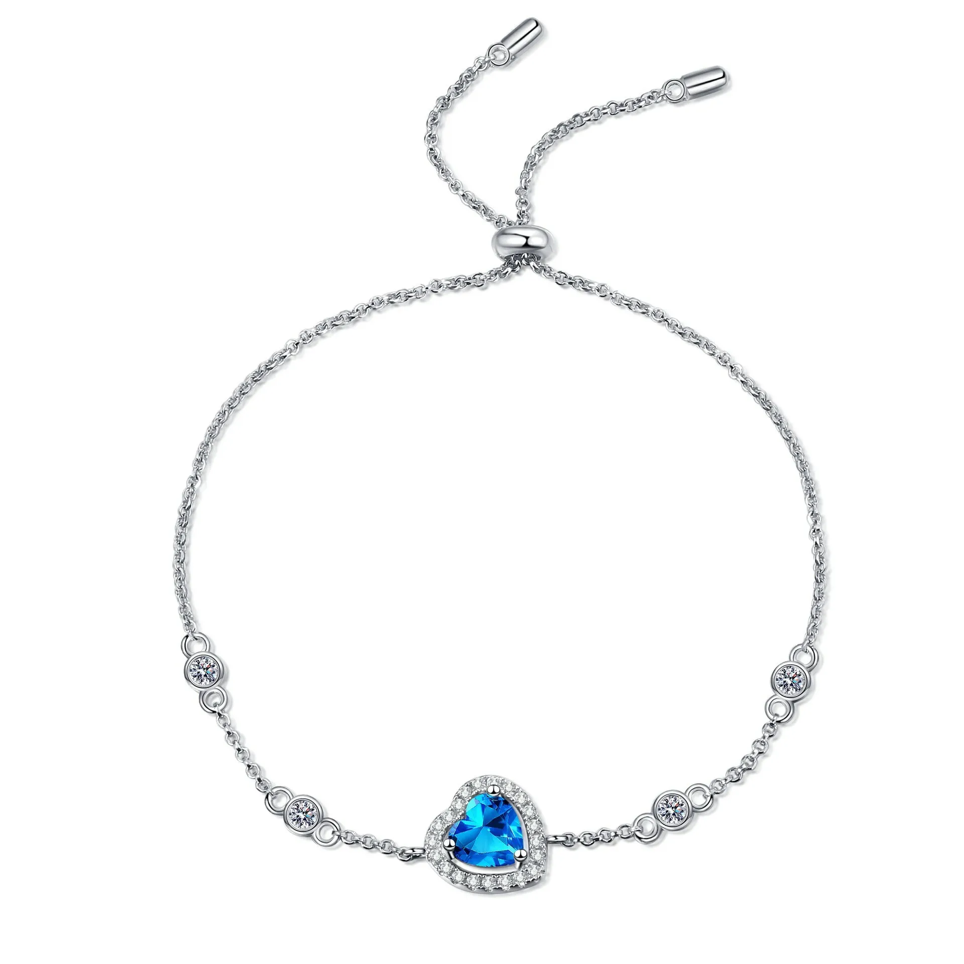 AZ922-SLefei Fashion Fine Luxury Classic Moissanite Blue Heart Bracelet For Women 925 Sterling Silver Party Wedding Jewelry Gift
AZ922-SLefei Fashion Fine Luxury Classic Moissanite Blue Heart Bracelet For Women 925 Sterling Silver Party Wedding Jewelry Gift