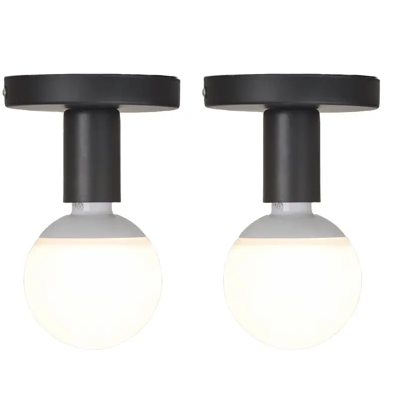 【RECOMENDAR】Lighting Fixtures E27 Lamp Holder Minimalist Hallway Light Retro Industrial Ceiling Lamp Base Wardrobe Bedroom Light
【RECOMENDAR】Lighting Fixtures E27 Lamp Holder Minimalist Hallway Light Retro Industrial Ceiling Lamp Base Wardrobe Bedroom Light