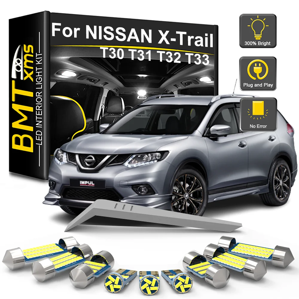 BMTxms Canbus For Nissan X-Trail X Trail T30 T31 T32 T33 2001 2009 2011 2017 2020 2024 LED Interior Map Roof Light Kit Car Lamp
BMTxms Canbus For Nissan X-Trail X Trail T30 T31 T32 T33 2001 2009 2011 2017 2020 2024 LED Interior Map Roof Light Kit Car Lamp