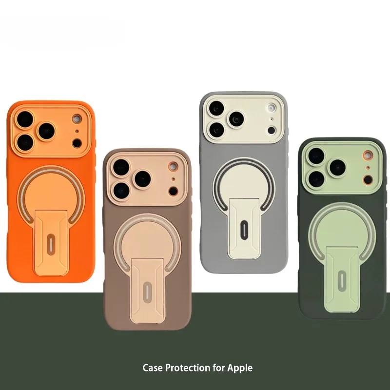 For iPhone 17 Pro Max 16 Luxury Magsafe Magnetic Holder Stand Matte Phone Case For iPhone 15 14 Plus 13 Lens Protective Cover
For iPhone 17 Pro Max 16 Luxury Magsafe Magnetic Holder Stand Matte Phone Case For iPhone 15 14 Plus 13 Lens Protective Cover