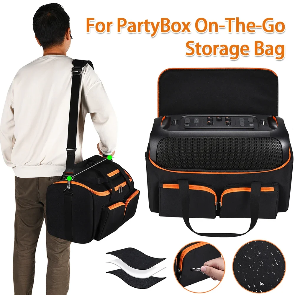 Универсальная сумка для хранения аудио, многокарманный уличный дорожный чехол, противоударные мягкие сумки для хранения для JBL PartyBox On-The-Go Essential
Универсальная сумка для хранения аудио, многокарманный уличный дорожный чехол, противоударные мягкие сумки для хранения для JBL PartyBox On-The-Go Essential