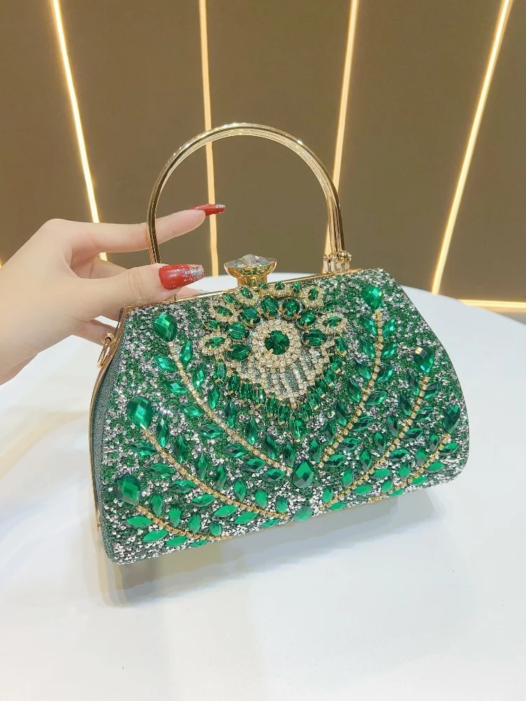 2025 New Luxury Women Sparking Rhinestone Evening Clutch Bags Female High-end Party Banquet Handbags Shoulder Bag Crossbody Bags
2025 New Luxury Women Sparking Rhinestone Evening Clutch Bags Female High-end Party Banquet Handbags Shoulder Bag Crossbody Bags