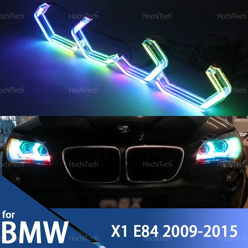 Для BMW X1 E84 2009-2015 Playable Multi Colors M4 стиль Light LED Angel Eyes Rings Kit с управлением через приложение указателем поворота DRL
Для BMW X1 E84 2009-2015 Playable Multi Colors M4 стиль Light LED Angel Eyes Rings Kit с управлением через приложение указателем поворота DRL