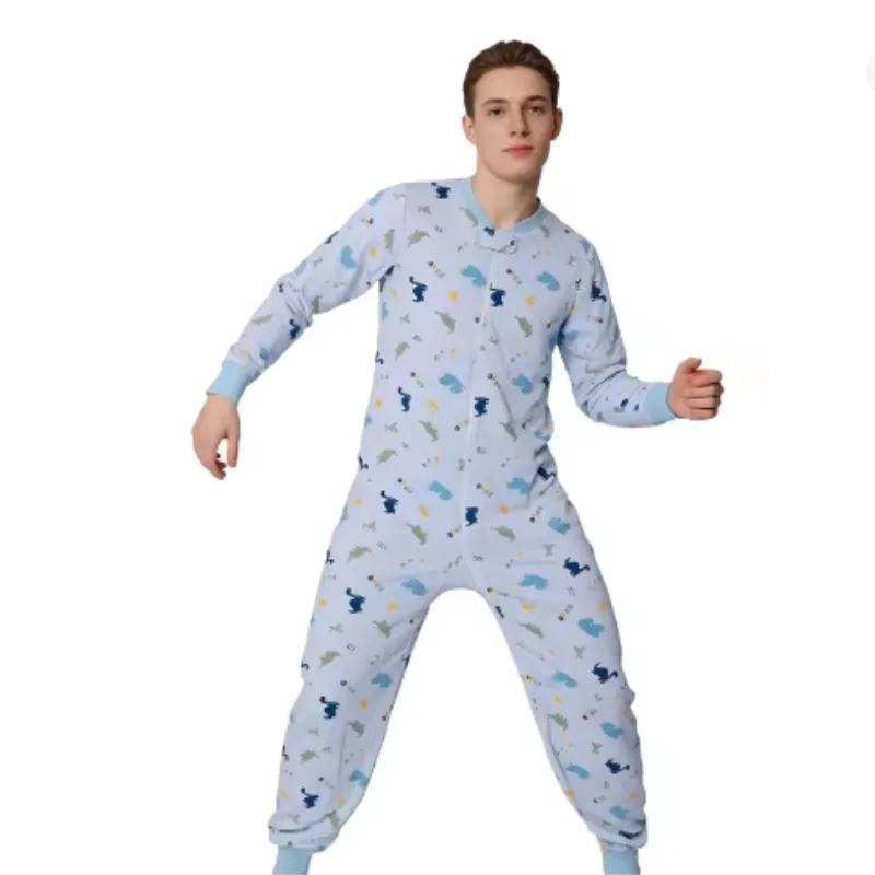 Fashion Cute Cartoon Print Pure Cotton Bodysuit ABDL Adult Baby Plus Size zipper Jumpsuit Unisex DDLG Pajamas Home Clothes
Fashion Cute Cartoon Print Pure Cotton Bodysuit ABDL Adult Baby Plus Size zipper Jumpsuit Unisex DDLG Pajamas Home Clothes