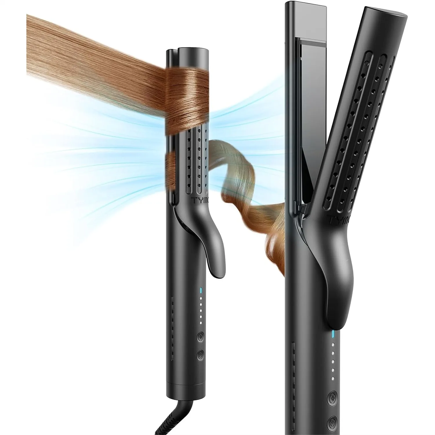 2-in-1 Curling Iron Flat Iron for Straightening and Curling, 1.25 Inch Hair Wand with 54 Million Negative Ions, Dual Voltage for
2-in-1 Curling Iron Flat Iron for Straightening and Curling, 1.25 Inch Hair Wand with 54 Million Negative Ions, Dual Voltage for