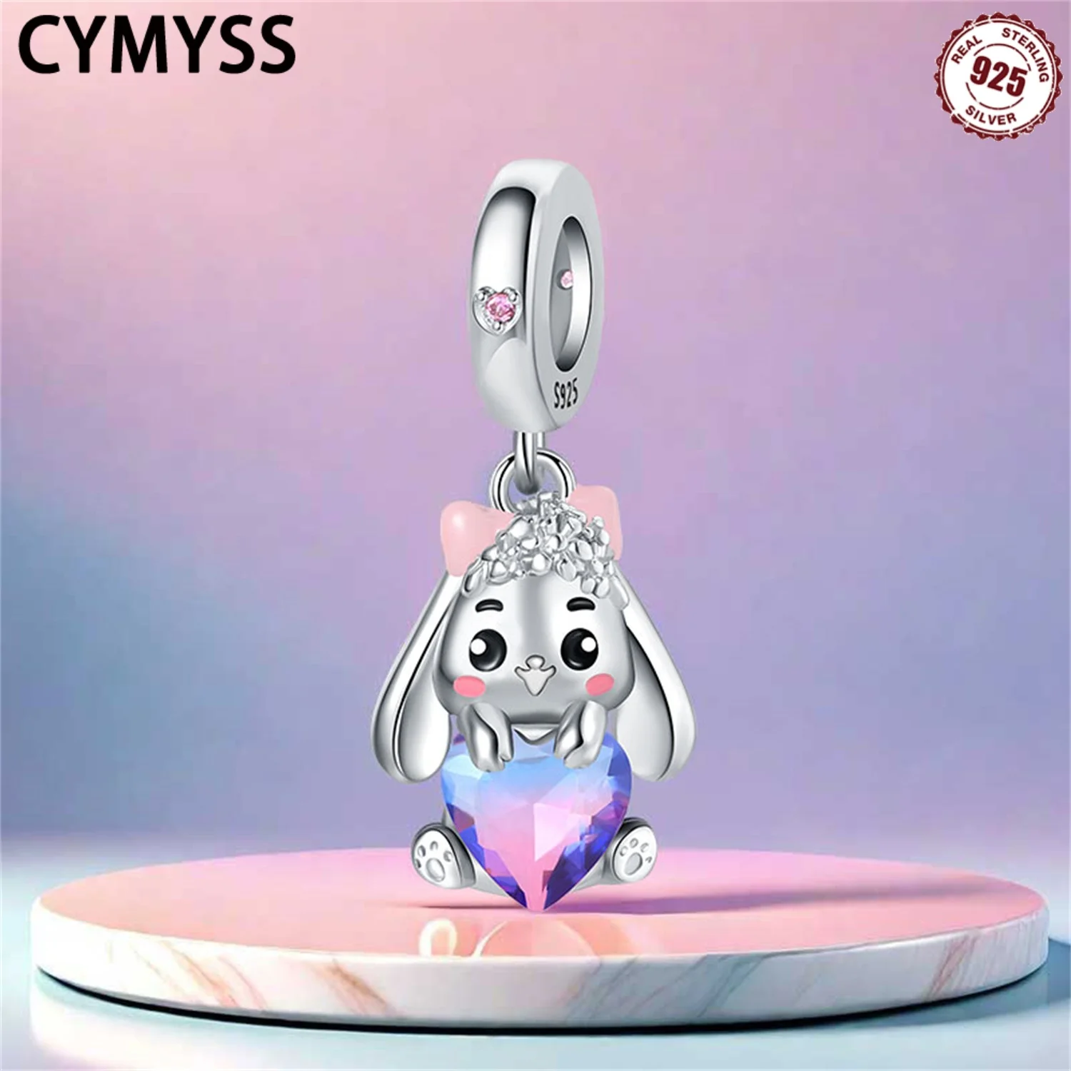CYMYSS 2025 New 925 Sterling Silver Bunny Flower Love Pendant Zircon Pendant Boutique Birthday Party Jewelry Gifts Women Pendant
CYMYSS 2025 New 925 Sterling Silver Bunny Flower Love Pendant Zircon Pendant Boutique Birthday Party Jewelry Gifts Women Pendant