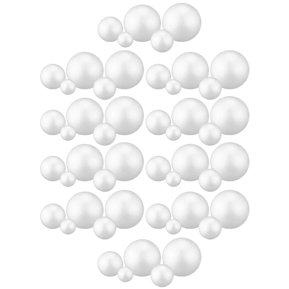 50 Pcs Balls 4CM 5CM 6CM 8CM 10CM Round White DIY Craft Decorative naments for Wedding Party Craft Foam Balls Decoration
50 Pcs Balls 4CM 5CM 6CM 8CM 10CM Round White DIY Craft Decorative naments for Wedding Party Craft Foam Balls Decoration