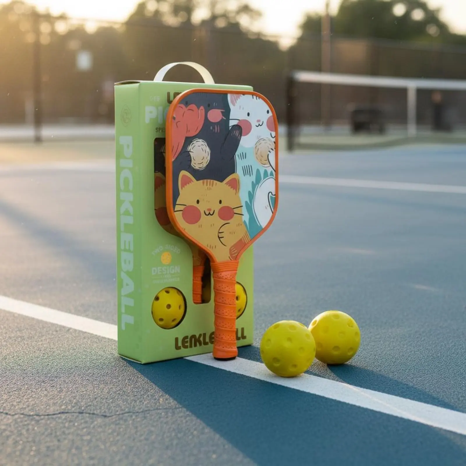3 Pieces Pickleball Paddle Set Fiberglass Kids Pickleball Paddle Set Gift Box Honeycomb Honeycomb Core for Juniors, Play
3 Pieces Pickleball Paddle Set Fiberglass Kids Pickleball Paddle Set Gift Box Honeycomb Honeycomb Core for Juniors, Play