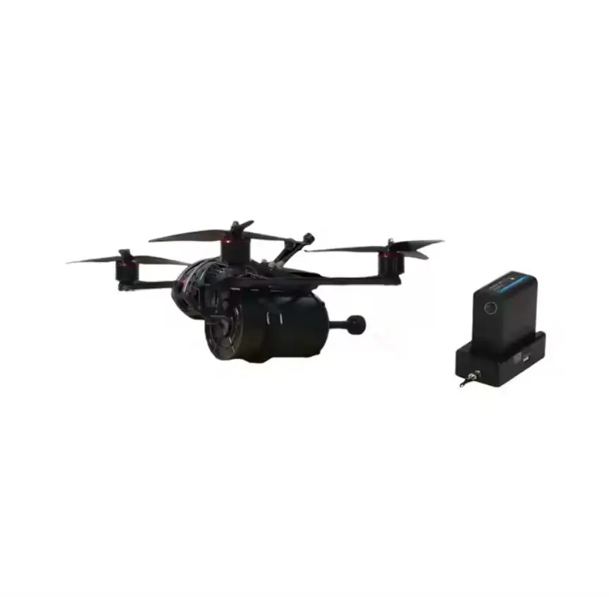 FPV Optical Fiber Drone Image Data Module for FPV Drone Image Transmission to Ground Receiver Sky Endpoint Underwater Robot
FPV Optical Fiber Drone Image Data Module for FPV Drone Image Transmission to Ground Receiver Sky Endpoint Underwater Robot