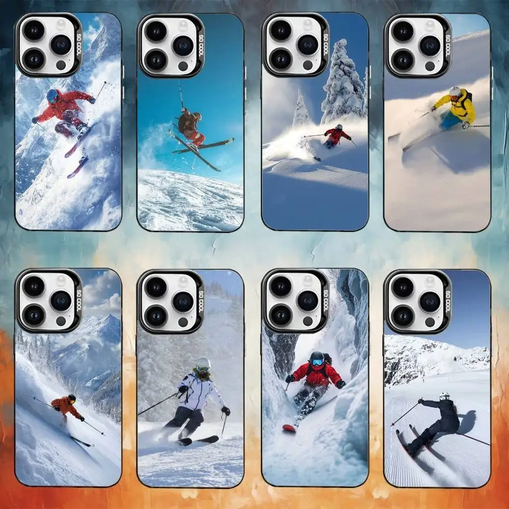 Skiing sports wallpaper Phone Case For iPhone 17,16,15,14,13,12,11,Pro Max,Plus black Candy Silver Cover
Skiing sports wallpaper Phone Case For iPhone 17,16,15,14,13,12,11,Pro Max,Plus black Candy Silver Cover