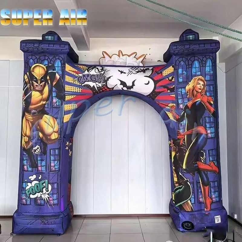 Fashion design popular Halloween arch inflatable cartoon character arch for Halloween celebration
Fashion design popular Halloween arch inflatable cartoon character arch for Halloween celebration