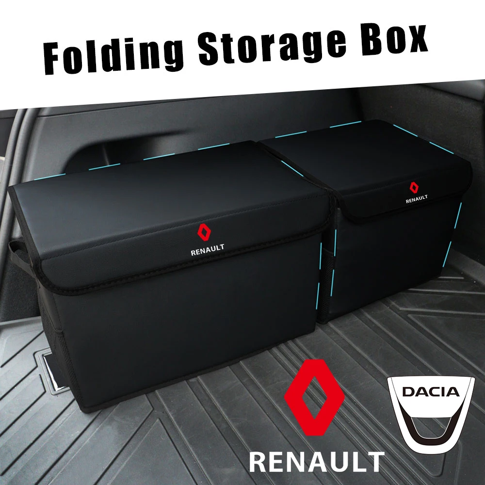 Leather Large Capacity Car Trunk Storage Box Organizer Accessories for Renault DACIA Fluence Duster Logan Twingo Clio Megane
Leather Large Capacity Car Trunk Storage Box Organizer Accessories for Renault DACIA Fluence Duster Logan Twingo Clio Megane
