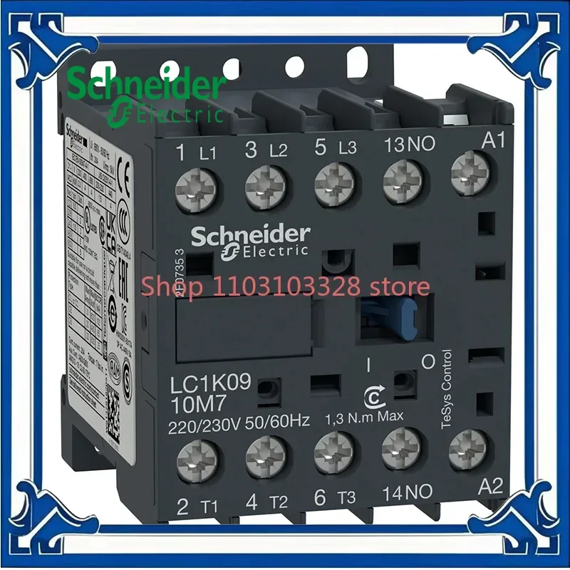 Authentic Export LC1K0910M7 Coil 220VAC 50/60hz Three-level Contactor New Original 32A Load 2.2kw/4kw 1NO Standard Tesys K 220V
Authentic Export LC1K0910M7 Coil 220VAC 50/60hz Three-level Contactor New Original 32A Load 2.2kw/4kw 1NO Standard Tesys K 220V