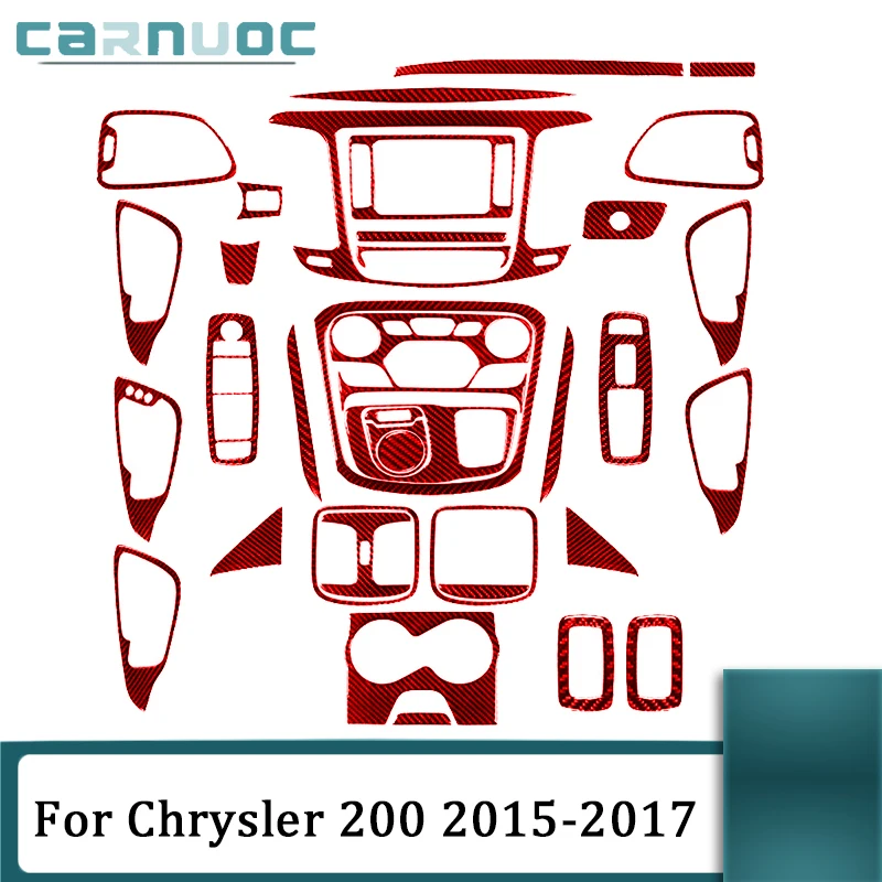 Carbon Fiber Red Various Parts Styling Stickers For Chrysler 200 2015 2016 2017 Car Interior Decorative Accessories
Carbon Fiber Red Various Parts Styling Stickers For Chrysler 200 2015 2016 2017 Car Interior Decorative Accessories