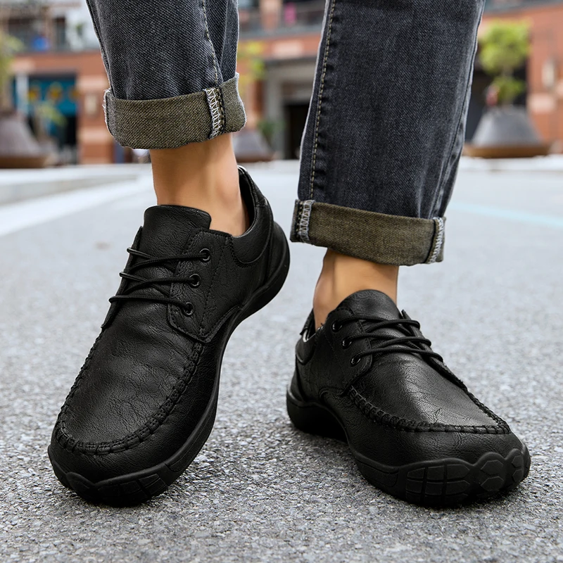 Men's Wide Fit Shoes Breathable Mesh Upper Non-Slip Rubber Sole Retro for Urban Roaming Daily Commute Street Fashion Comfort
Men's Wide Fit Shoes Breathable Mesh Upper Non-Slip Rubber Sole Retro for Urban Roaming Daily Commute Street Fashion Comfort