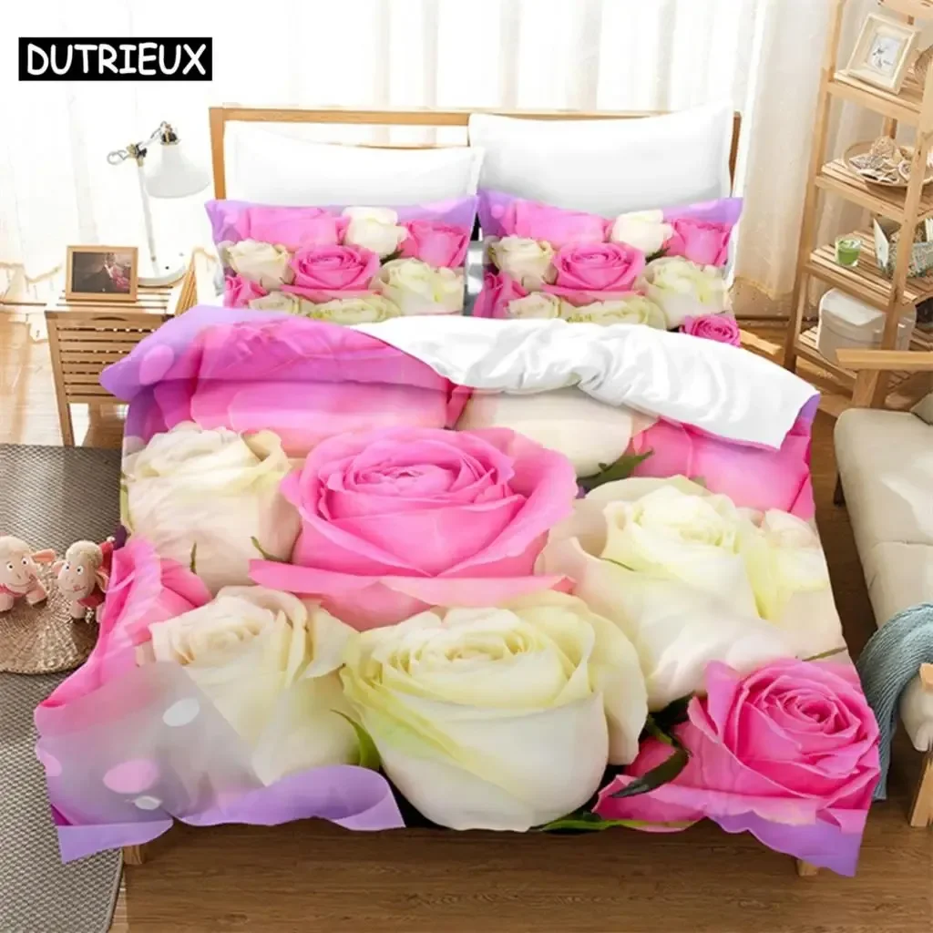 Luxury Rose Queen Bedding Set Duvet Cover Set Bedding Comforter Bedding Sets Bed Linen King Size Duvet Cover
Luxury Rose Queen Bedding Set Duvet Cover Set Bedding Comforter Bedding Sets Bed Linen King Size Duvet Cover