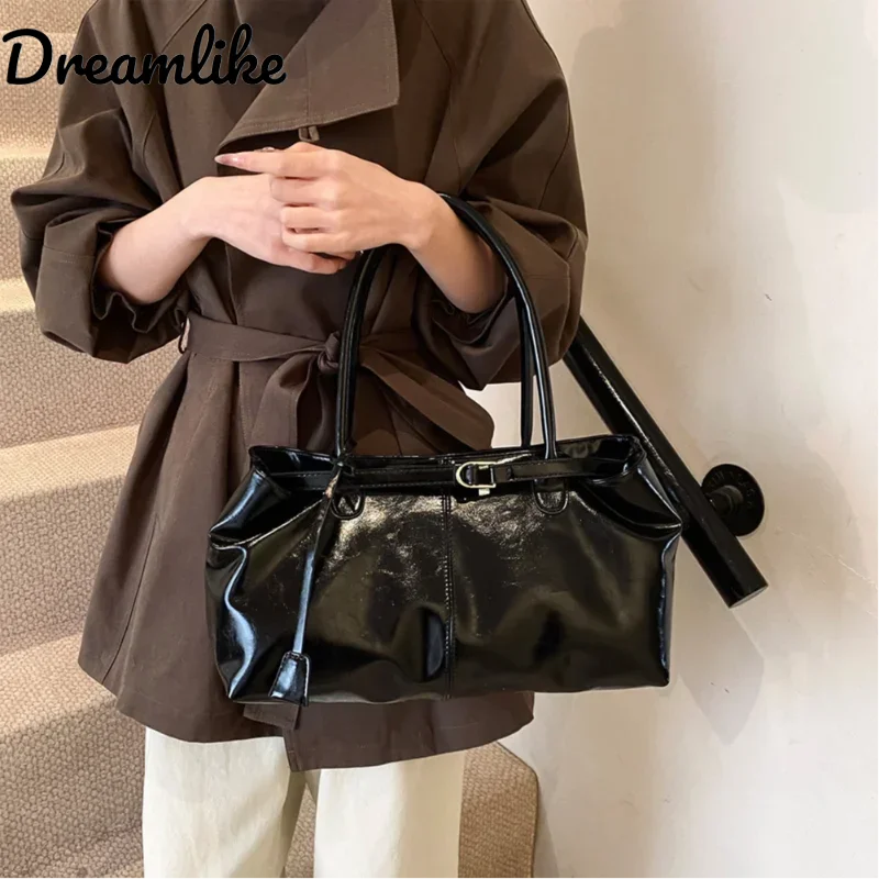 Vintage Handbag Large Capacity Underarm Commuting Bag Fashion Female Casual Single Shoulder Tote Bag for Women
Vintage Handbag Large Capacity Underarm Commuting Bag Fashion Female Casual Single Shoulder Tote Bag for Women