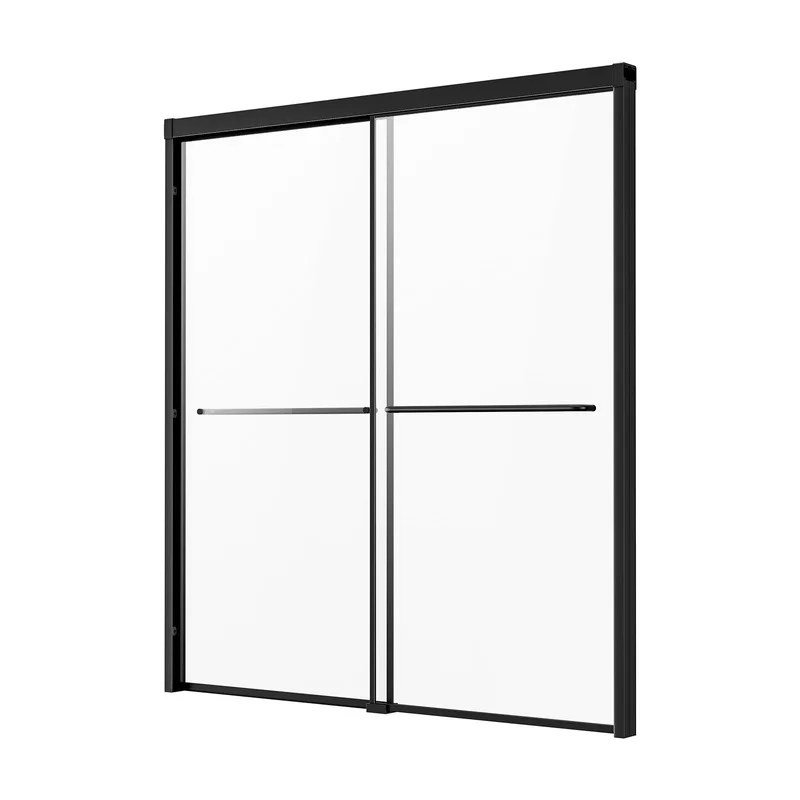 Black Semi-Frameless Bypass Shower Door 50-60 in W x 60 in H
Black Semi-Frameless Bypass Shower Door 50-60 in W x 60 in H