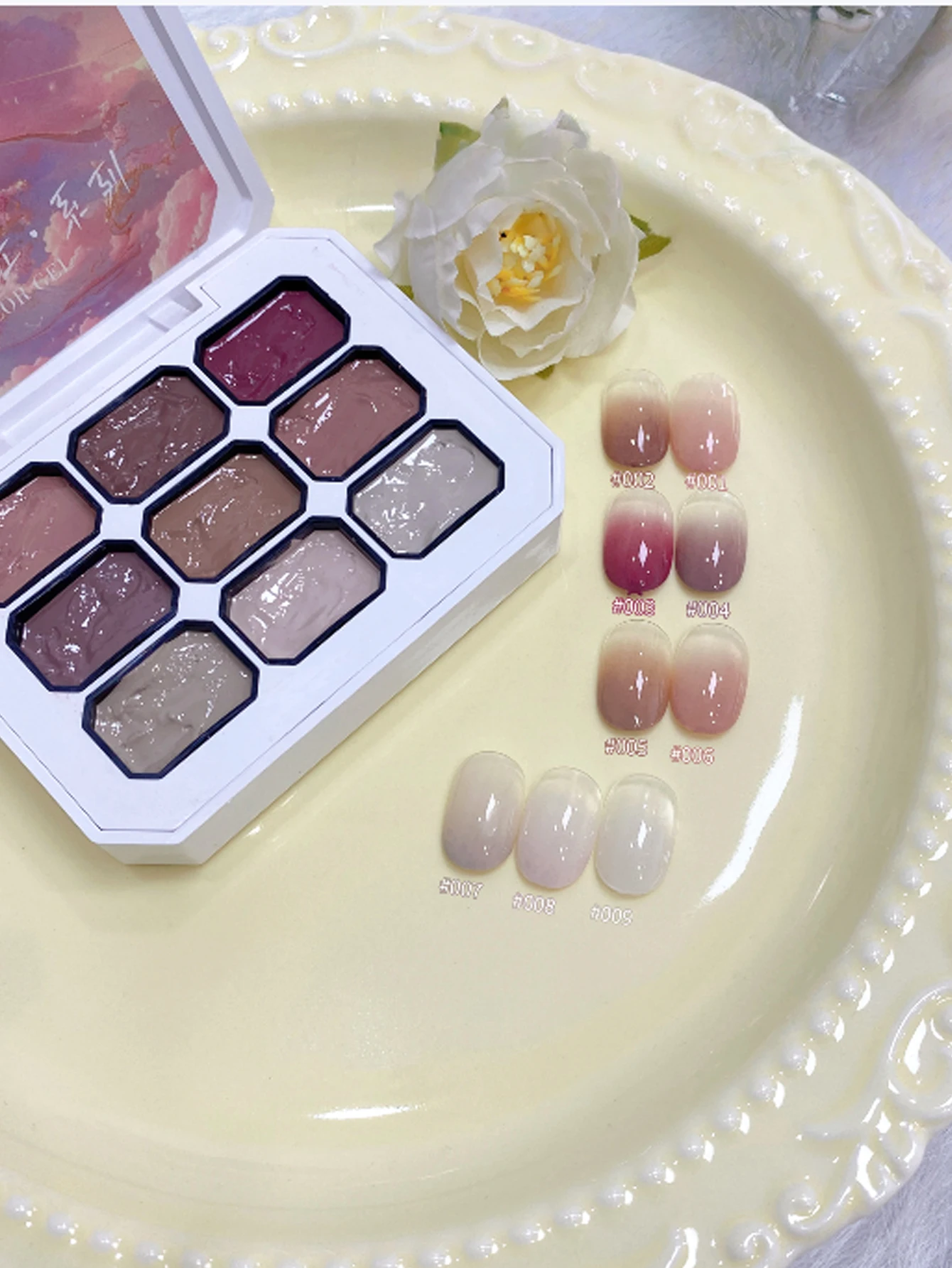 9 цветов гель-лака для ногтей: нюдовый, розовый, гель-лак для рисования, стойкий, в тубе, с высокой пигментацией, популярный, полутвердый лак для ногтей
9 цветов гель-лака для ногтей: нюдовый, розовый, гель-лак для рисования, стойкий, в тубе, с высокой пигментацией, популярный, полутвердый лак для ногтей