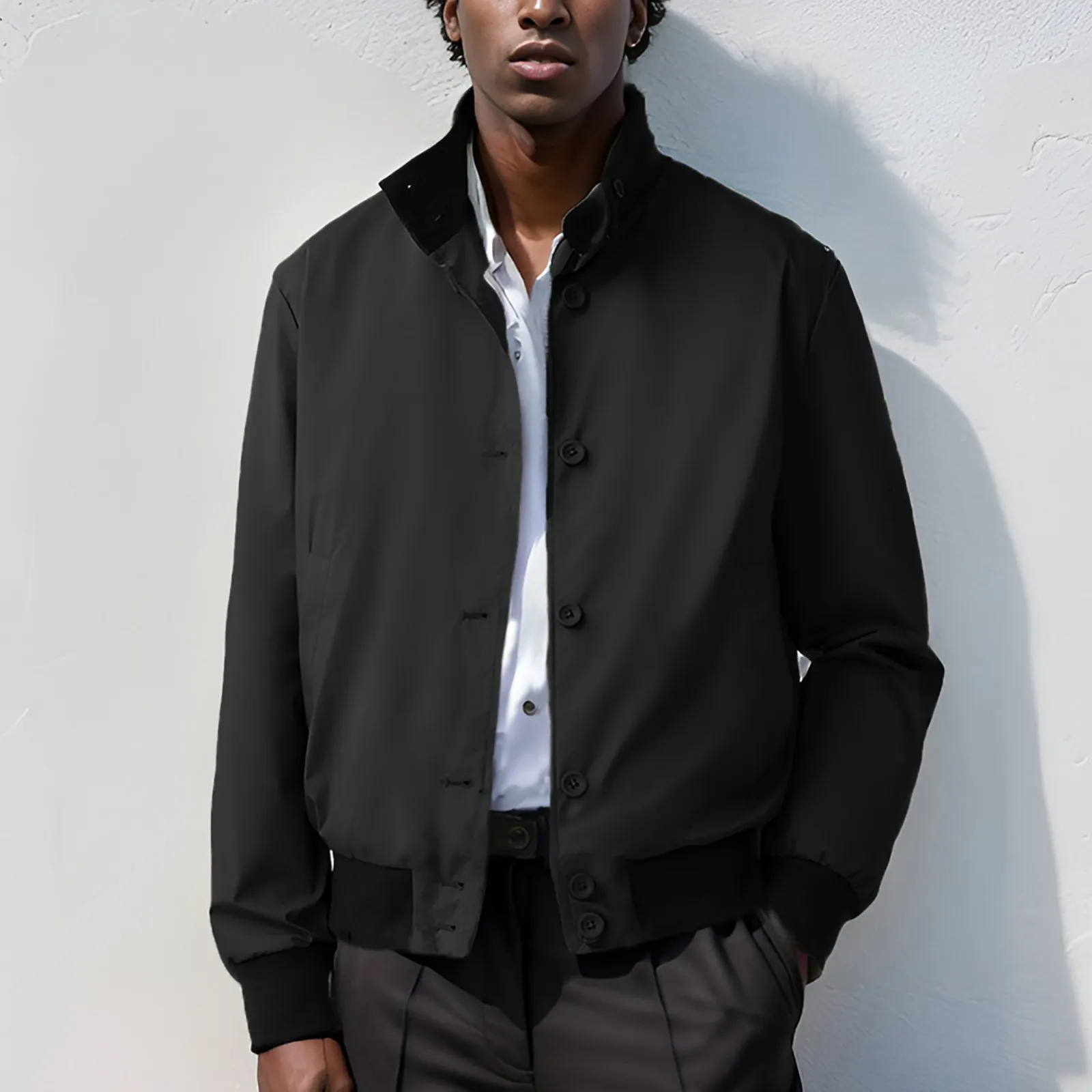 Casual High-end Feel Baseball Jacket For Men Autumn Casual Clothing Loose Fit Trendy Brand Men's Autumn Collection
Casual High-end Feel Baseball Jacket For Men Autumn Casual Clothing Loose Fit Trendy Brand Men's Autumn Collection
