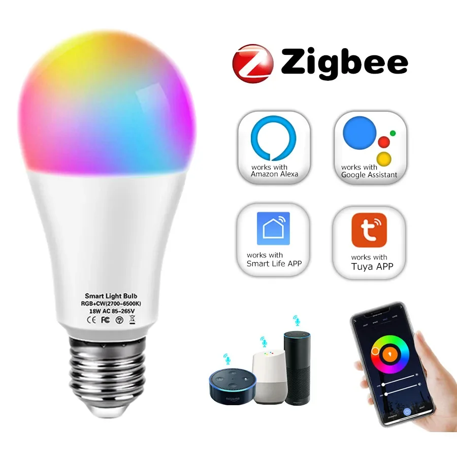 Умная лампочка Tuya E27 | 16-миллионная цветная RGB | Alexa/Google Dual Ecology | Приложение+голосовое затемнение | Двойная сцена для вечеринки в спальне
Умная лампочка Tuya E27 | 16-миллионная цветная RGB | Alexa/Google Dual Ecology | Приложение+голосовое затемнение | Двойная сцена для вечеринки в спальне