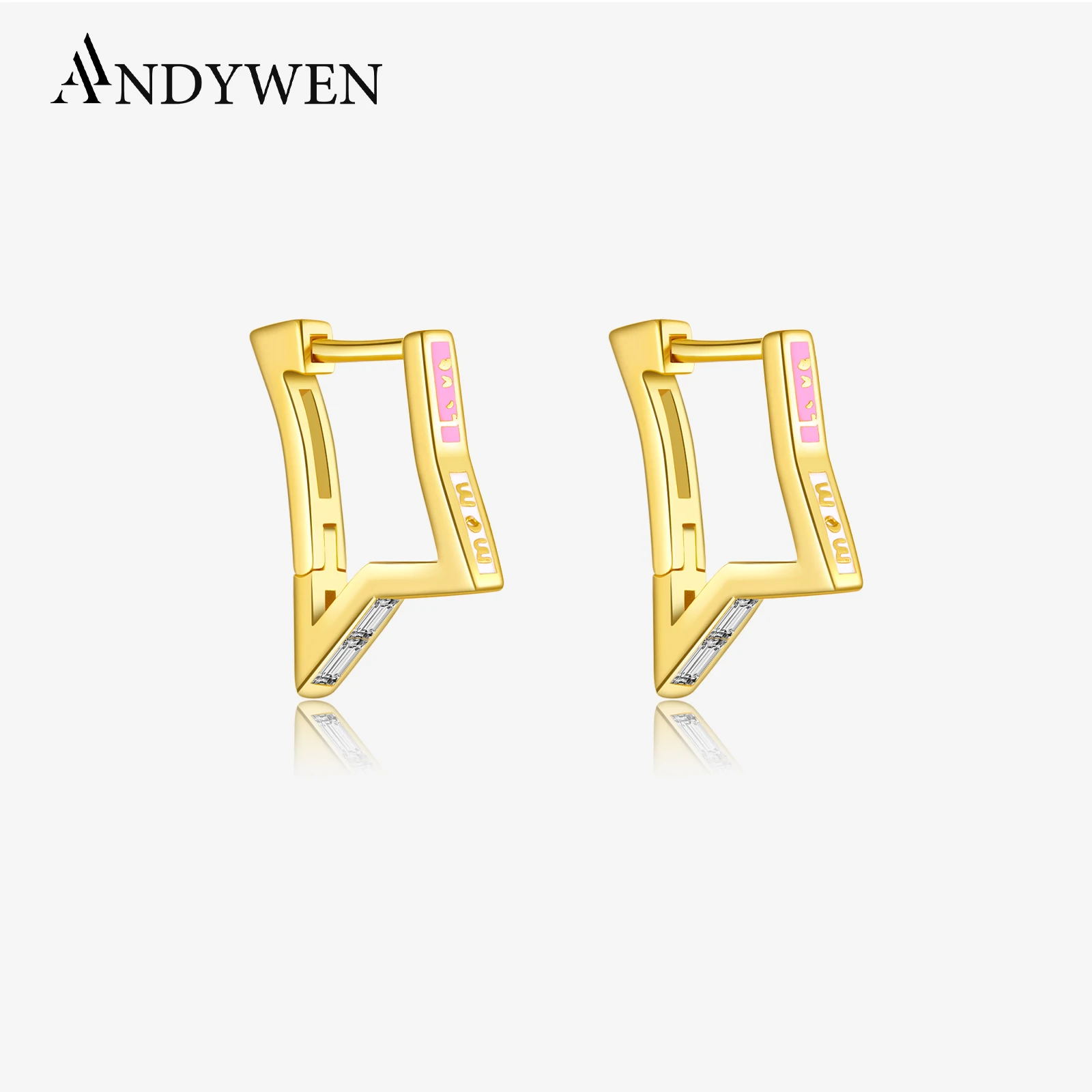 ANDYWEN, новинка, необычное женское модное ювелирное изделие из стерлингового серебра 925 пробы, оригинальный роскошный подарок на день рождения, изящные украшения
ANDYWEN, новинка, необычное женское модное ювелирное изделие из стерлингового серебра 925 пробы, оригинальный роскошный подарок на день рождения, изящные украшения