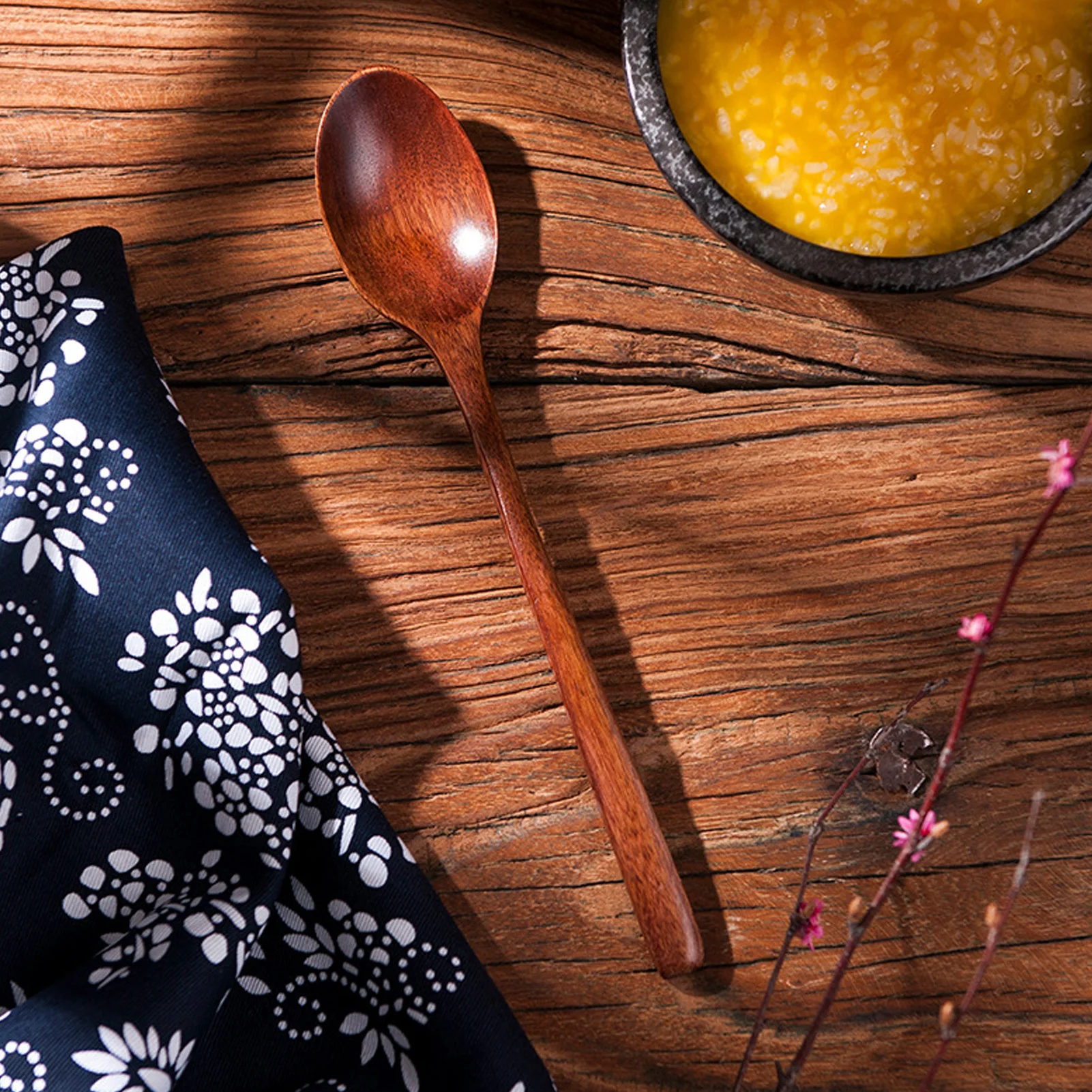 2PCS Wooden Spoon Long Handle Soup Wood Spoons Coffee Milk Teaspoon Spice Condiment Scoops Dinner Tableware Kitchen Utensil
2PCS Wooden Spoon Long Handle Soup Wood Spoons Coffee Milk Teaspoon Spice Condiment Scoops Dinner Tableware Kitchen Utensil