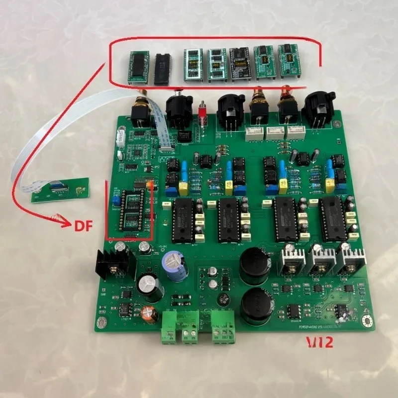 Classic Sound 4 Pieces 18Bit PCM58 Balanced Output DAC Decoding
Classic Sound 4 Pieces 18Bit PCM58 Balanced Output DAC Decoding