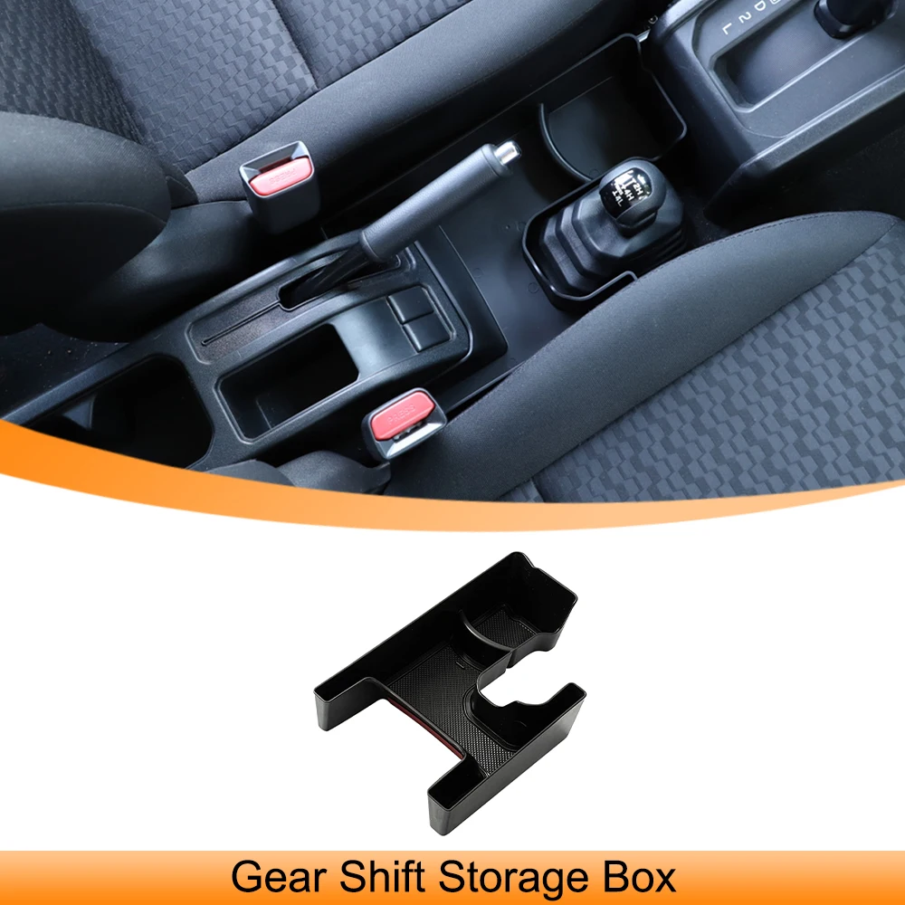 Car 4WD Gear Shift Storage Box Organizer Tray for Suzuki Jimny 2019 2020 2021 2022 2023 JB64 JB74 Automatic Interior Accessory
Car 4WD Gear Shift Storage Box Organizer Tray for Suzuki Jimny 2019 2020 2021 2022 2023 JB64 JB74 Automatic Interior Accessory
