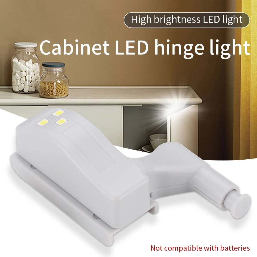 LED Inner Hinge Lamp Kitchen Closet Light for Bedroom Cupboard Wardrobe Under Cabinet Lights Night Light Not Include Battery
LED Inner Hinge Lamp Kitchen Closet Light for Bedroom Cupboard Wardrobe Under Cabinet Lights Night Light Not Include Battery
