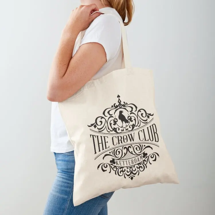 Shadow and Bone: The Crow Club Tote Bag Women's shopping bag custom fabric bag Beach Large bags for women
Shadow and Bone: The Crow Club Tote Bag Women's shopping bag custom fabric bag Beach Large bags for women